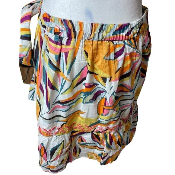 C&C California Lemon Print Mini Skirt – Size Large - Picture 6 of 11